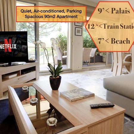 90M2 Apartement - Les Palmiers De Κάννες Εξωτερικό φωτογραφία